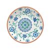 Rio Turquoise Floral Melamine/Plastic/BBQ/Outdoor Side Plates Set (1)
