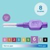 TePe Interdental Brushes Original Purple 8 Brushes