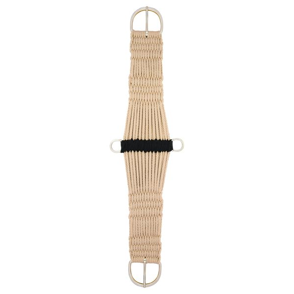 Weaver Leather Rayon 25 Strand Roper Cinch, 30-Inch, Tan/Black