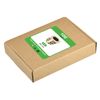 Sourcing Map 100Pcs M6 Zinc Alloy Hex Flanged Nut Threaded Inserts