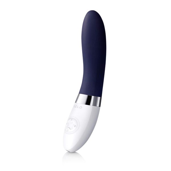 LELO LIV 2 Intimate Electric Massager, Thrilling Vibe and Medium Size Female Personal Massager Fits All Women (Blue)