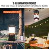 Portable LED Camping Lantern Light Lamp Battery Powered 1000LM Super Bright