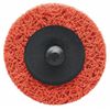 3" Non-Woven Quick Change Disc, TR Roll-On/Off Type 3, Extra Coarse, Ceramic, 1 EA