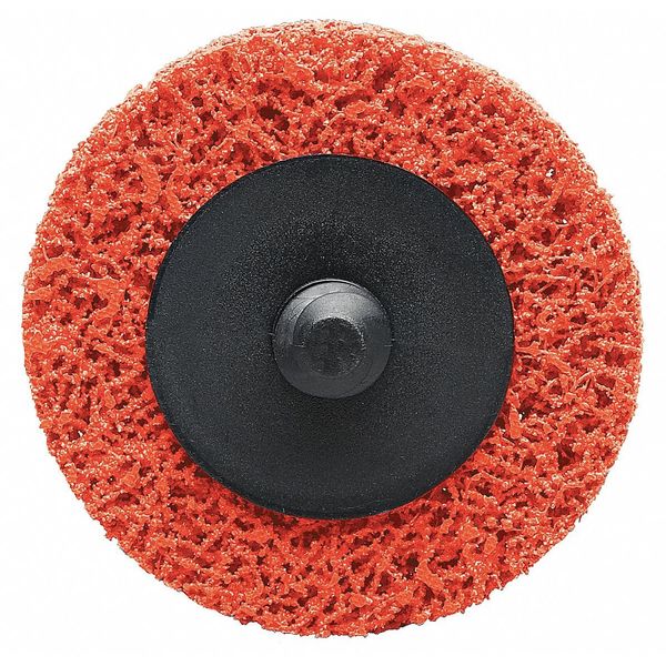 3" Non-Woven Quick Change Disc, TR Roll-On/Off Type 3, Extra Coarse, Ceramic, 1 EA