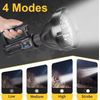 Super Bright LED Flashlight Tactical Search Light Rechargeable LED Work Light