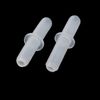 sourcing map 20pcs 3mm Inner Diameter Flexible Straight PVC Connector for Hose Oxygen Pipe