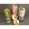 Biodegradable Ash Scattering Tube Camouflage Green Cremation Urn Keepsake
