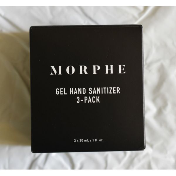 Morphe Gel Hand Sanitizer 3-Pack 3x30 ml /  3 x1 oz NIB