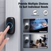 SECRUI Wireless Doorbell F55 Push Button, Pair with Wireless Doorbell Kits, Replacement, Additional Push Button, Black