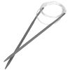 Glorex Needle 3.5 mm 80 cm Long Ideal for Circular or Surface Knitting, Multicoloured