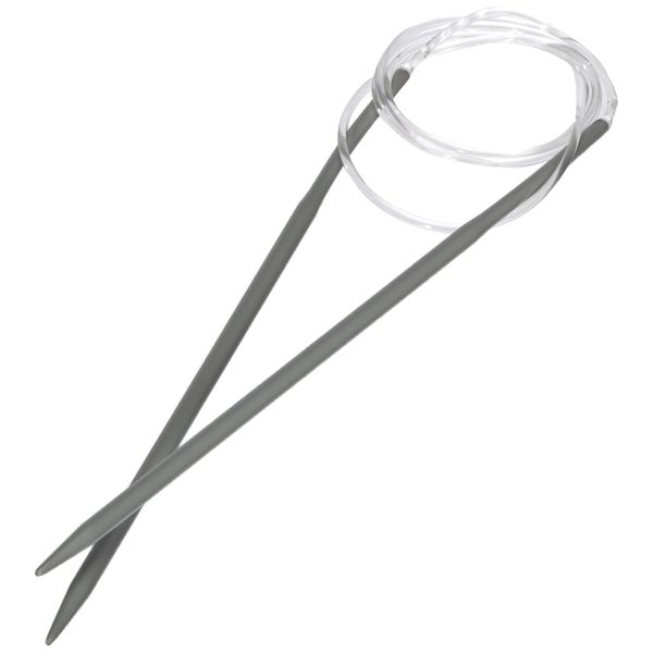 Glorex Needle 3.5 mm 80 cm Long Ideal for Circular or Surface Knitting, Multicoloured