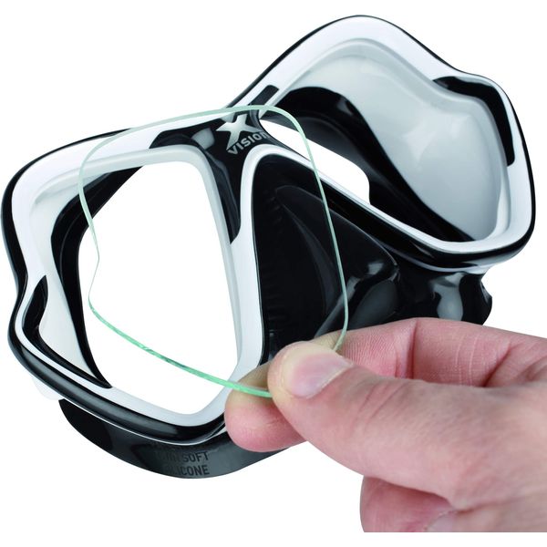 Mares Optical X-Vision 2014 Brillengläser, Transparent/CL, Größe 25 PS025DS, Size