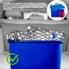 Generic Stretch String Net Cover lid for Kerbside Outdoor Recycling Waste Box Kirbside