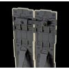 PM PP143 Non-Scale Plastic Action Option Series 10 Double Shield 1 Off-White Plastic Model
