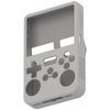 FTRONGRT Case Compatible with R36S Handheld Game Console, Soft Silicone, Scratch-Resistant, Non-Slip Game Console Case. Grey