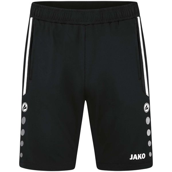 JAKO Herren Trainingsshorts Allround, Schwarz, S