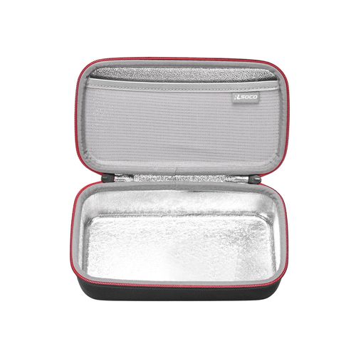 RLSOCO Carrying Case for Asthma Inhaler for Kids and Adults, Inhaler Spacer Travel Case for Device, Mask and Other Accessories (Case Only) (Black)