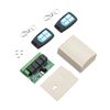 DC 4CH Channel 443MHz Wireless RF Remote Control Relay Switch With 2 Receiver