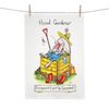 Draw UK Tea Towels Trespassers will be Composted Design