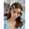 Yesmart Yes112 Non-marking Bangs Clips, Cute, Bangs Clips, Non-marking Pins, 8-Piece Set, For Hair Salons, Professional Specifications