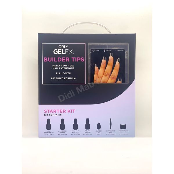 ORLY GELFX BUILDER TRIP STARTER KIT - MEDIUM SQUARE