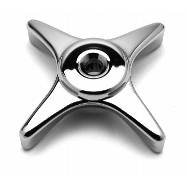 T&S Brass 002521-45 4-Arm Kitchen Handle, Chrome-Plated by T&S Brass