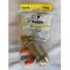 SharkBite U3140LFA Push Fit Slip Coupling Copper / PVC, 1” x 1” x MNPT