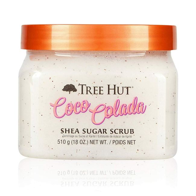 Tree Hut Shea Sugar Scrub Coco Colada, 18oz, Ultra Hydrating and Exfoliating