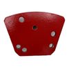 3 Pack Trapezoidal Diamond Grinding Polishing Pads Discs For Concrete Grinders