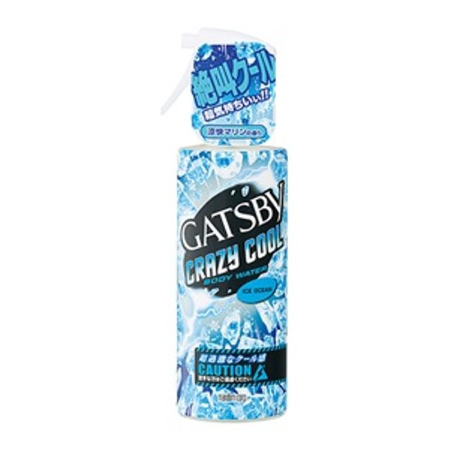 [Mandom] Gatsby Crazy Cool Body Water Ice Ocean 170mL [Cosmetics]