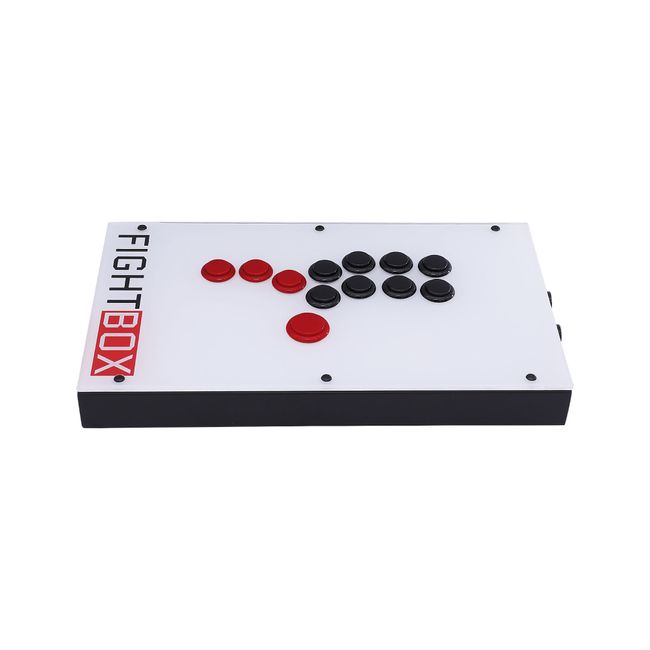 FightBox F1 All Buttons Hitbox Style Arcade Joystick Fightbox Stick Game  Controller For PS4/PS3/PC Sanwa OBSF-24 30 White