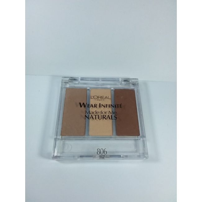 Loreal Wear Infinite Made For Me Naturals Eyeshadow Trio 806 Canyon Stone *READ*