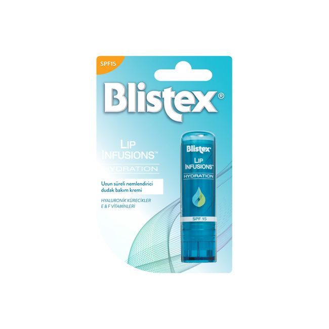 Blistex Lip Infusions Hydration Uzun Süreli Nemlendirici Dudak Bakım Kremi SPF 15