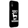 iPhone XR Dachshund Don't Step on My Weiner Dog Case