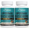 2400 MG Liposomal Glutathione Softgels, Max Absorption, Active Form L-Glutath...