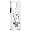 iPhone 12 mini Always Tell The Tooth Funny Dental Pun Case