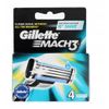 Gillette Mach 3 Razor Handle with Cartridge + 12 Blade Pack = 13 Refills