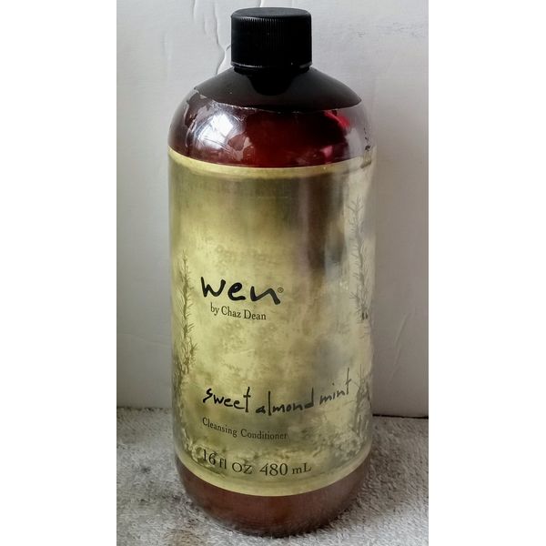 Wen Sweet Almond Mint Cleansing Hair Conditioner Chaz Dean 16 oz no pump Sealed