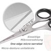 3 Swords Germany – Professional Nostril Nose and Ear Hair Scissors, Stainless Steel, Straight Rounded Blade with Black case
