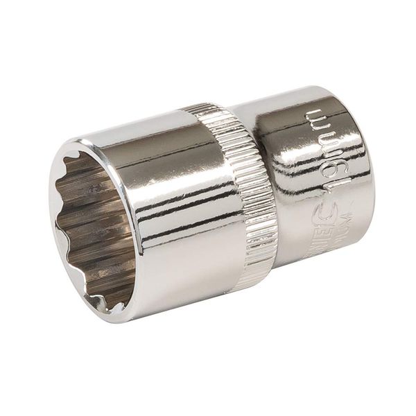 Silverline 687231 Socket 1/2" Drive 12pt Metric 19 mm
