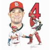St. Louis Cardinal Yadier Molina MLB Future HOF