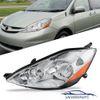 For 2006-2010 Toyota Sienna Driver / Left Side Front Headlamps Headlight 1PC