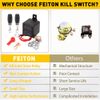 12V Battery Disconnect Switch Power Kill Master Cut Off Remote Control Isolator