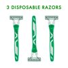 WILKINSON SWORD - Quattro Titanium For Men | Sensitive | 3 x Disposable Razors
