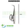 Barraquer De Wackers Scissors 7mm Angled Blade Surgical Ophthalmic Instruments