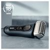 Braun Series 8 83M Electric Shaver Head Replacement - Silver - Compatible with Series 8