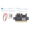 Fafeicy TL611 Pro Motherboard Analyzer Diagnostic Card, PCI-E LPC Debug Tester for Gigabyte, Compatible with Linux, macOS