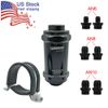 E85 Ethanol AN6 AN8 AN10 Inline Fuel Filter W/100 Micron Stainless Steel Element