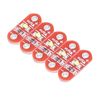 Jeanoko 50 Pcs Wearable LilyPad LED Module White LED Module Surface-Mounted SMD LED Module DIY Kit for 3~5V