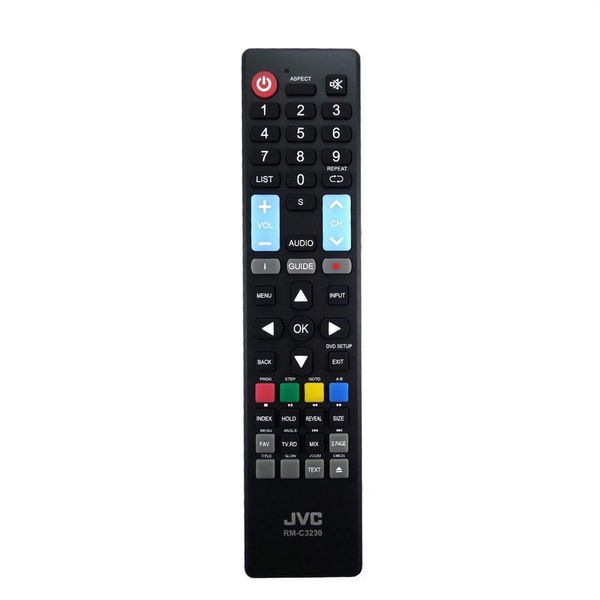 Genuine TV Remote Control Replacement for JVC LT-39C460 / LT39C460